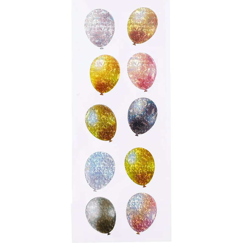 Holographic Balloon Stickers by Recollections™