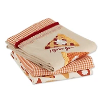 DII® Pie Slice Dishtowel Set
