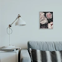 Stupell Industries Clustered Pink and White Florals Elegant Flowers in Frame Wall Art