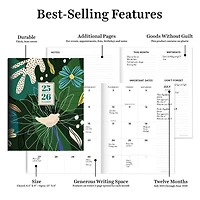 TF Publishing 2025-2026 Vivid Jungle Medium Monthly Planner
