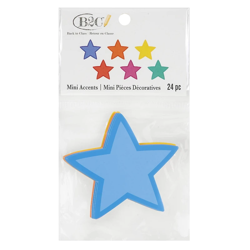 Back to Class Mini Die Cut Star Accents