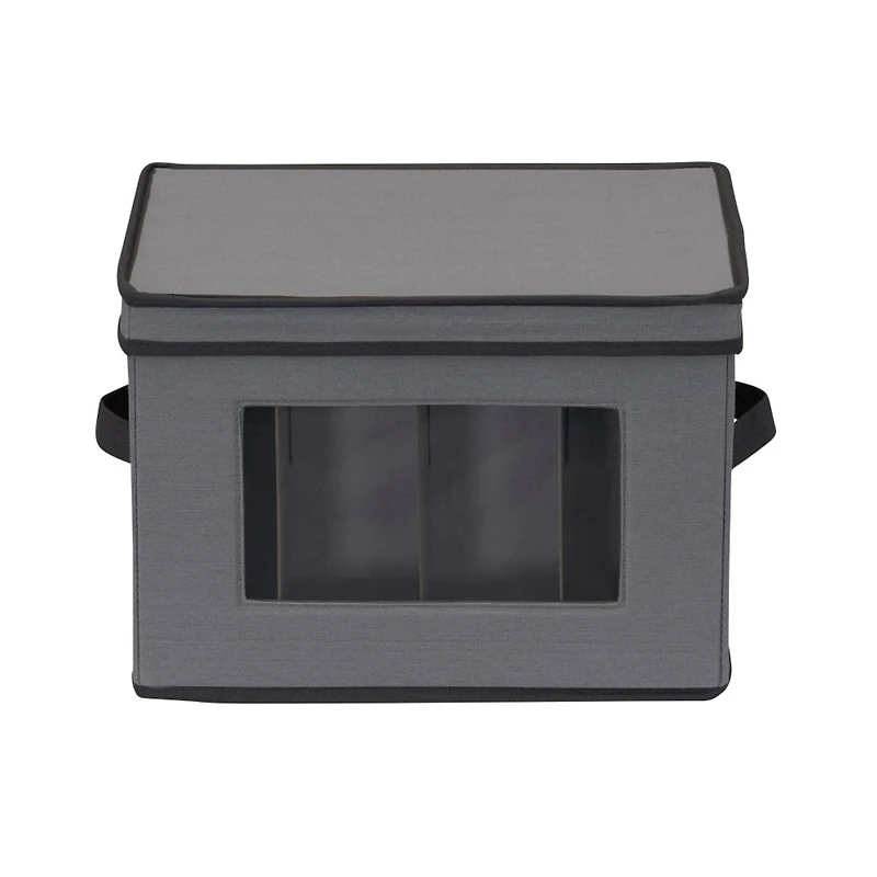 Household Essentials Champagne Glassware Storage Box