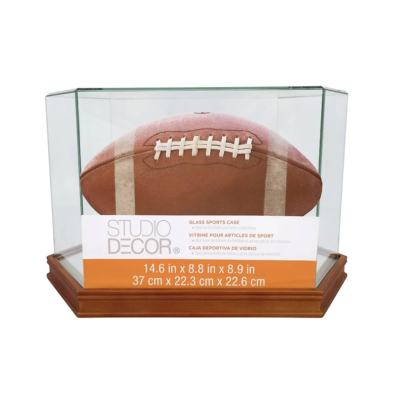 6 Pack: Football Display Case by Studio Décor®