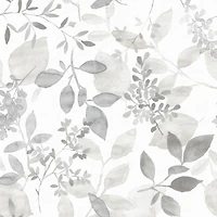 NuWallpaper Gray Breezy Peel & Stick Wallpaper