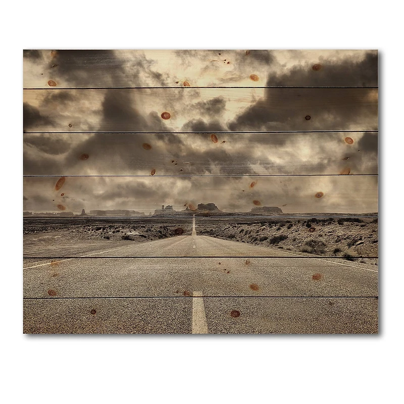 Designart - The Road To Monument Valley