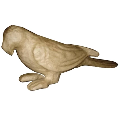 Papier Mache 12" Standing Parrot