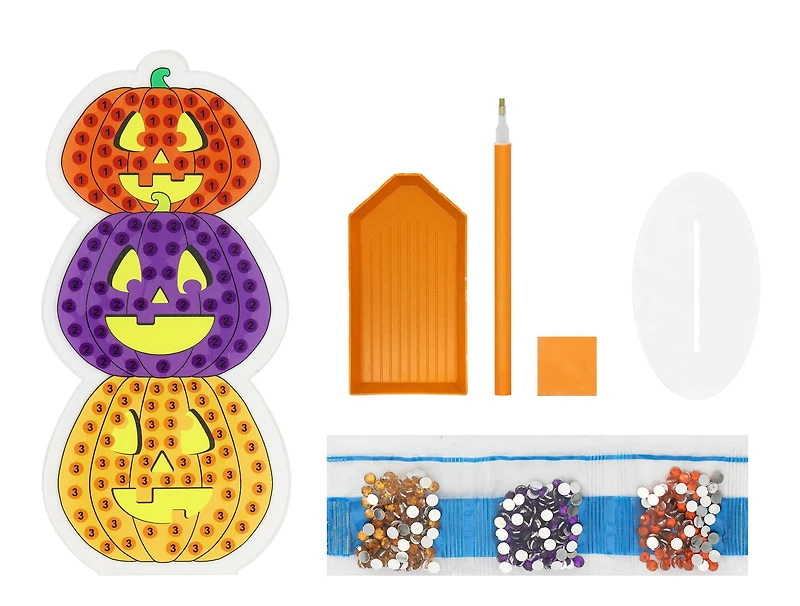 Pumpkin Diamond Art Kit by Creatology™
