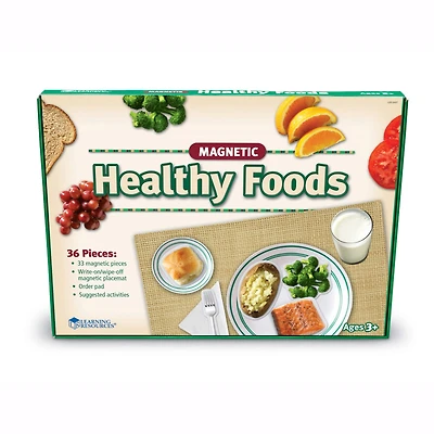 Learning Resources® Pretend & Play® Magnetic Healthy Foods Set