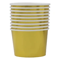 8oz. Gold Snack Cups, 10ct. by Celebrate It™