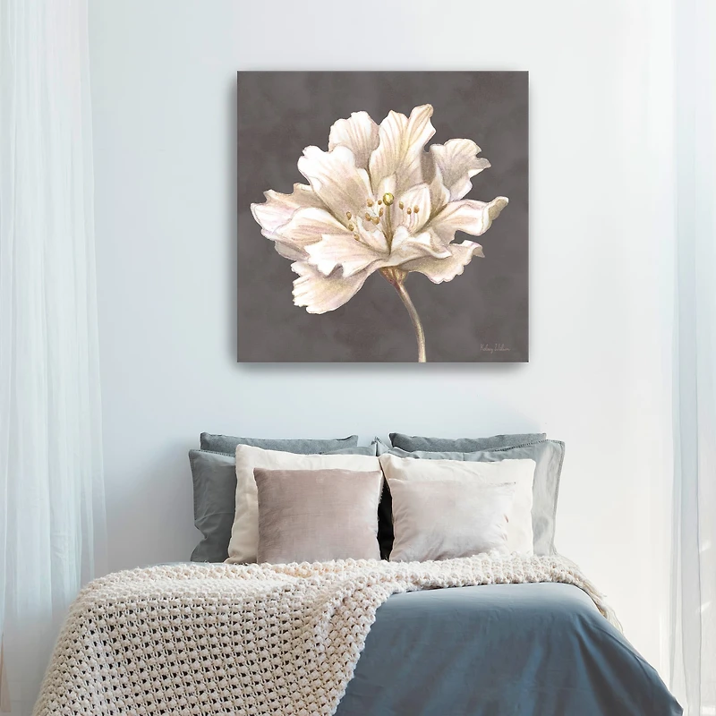 Cream Willow Blossom I Canvas Giclee