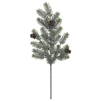 28" Snowy Pine & Pinecone Stem by Ashland®