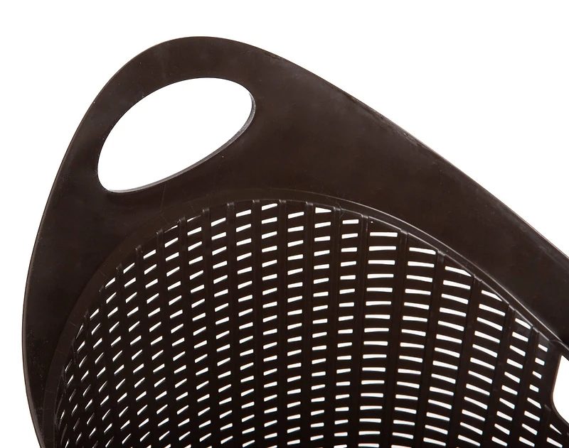 Mind Reader 60L Wheeled Hamper with Cutout Handle