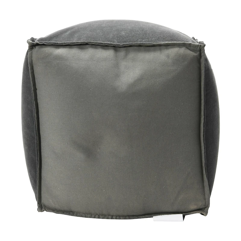 Hello Honey® 18" Modern Boho Cotton Velvet Pouf