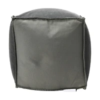 Hello Honey® 18" Modern Boho Cotton Velvet Pouf