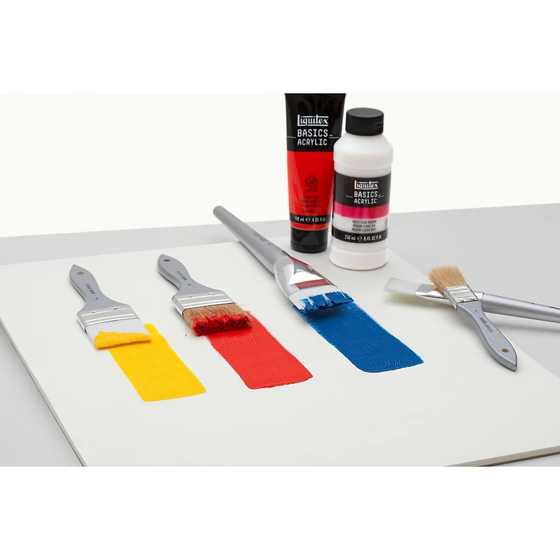 Liquitex® BASICS® Natural Hair 3 Piece Brush Set