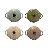 Hello Honey® Stoneware Mini Bake Pans with Lids Set