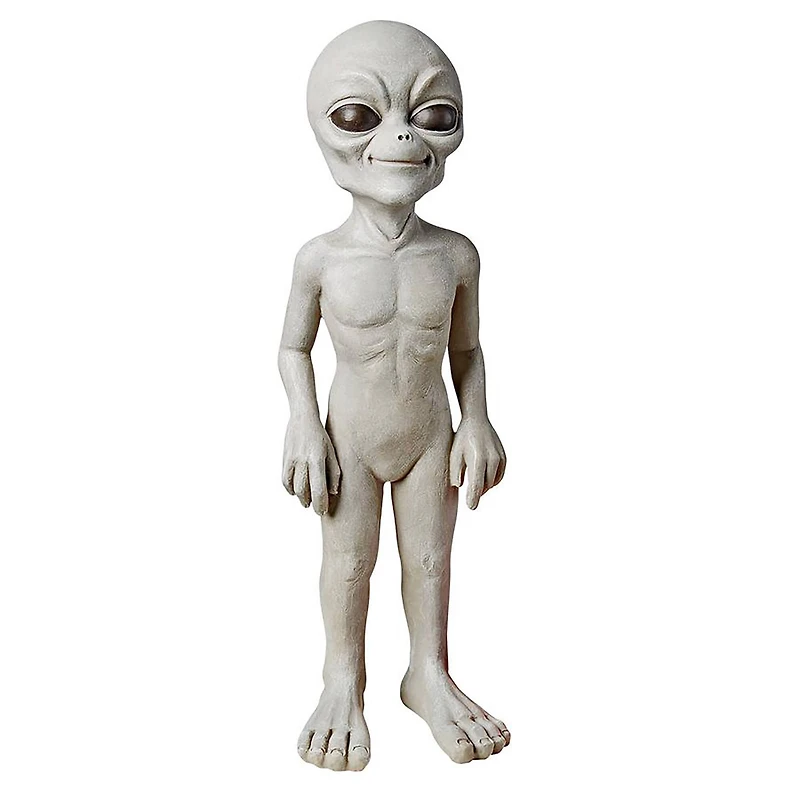 Design Toscano Small The Out-of-this-World Alien Extra Terrestrial Statue