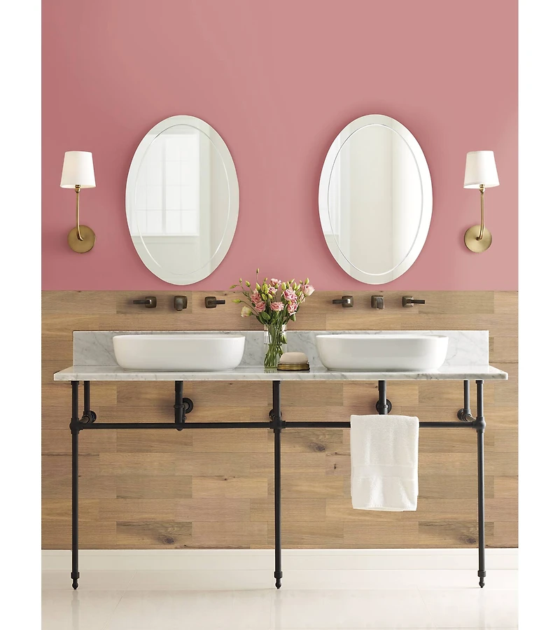 WallPops Faux Wood Natural Peel & Stick Wall Tiles