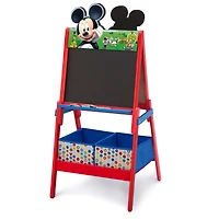 Disney® Mickey Mouse Wooden Double Sided Easel with Storage