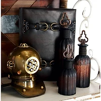 Dark Brown Traditional Wood Box Set