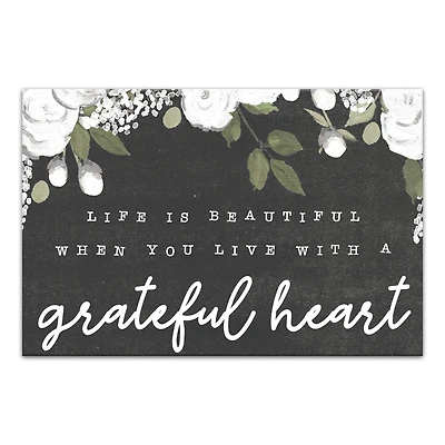 Life is Beautiful Canvas Wall Art