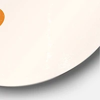 Designart - Abstract Minimal Sun and Moon In Earth Tones II