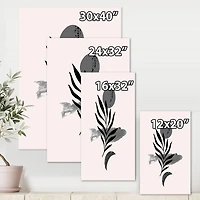 Designart - Abstract Tropical Leaf II