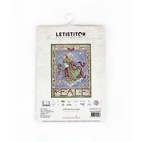 Letistitch Peace Angel Counted Cross Stitch Kit