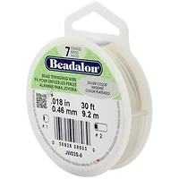 Beadalon® 7 Strand Silver Bead Stringing Wire, 0.46mm