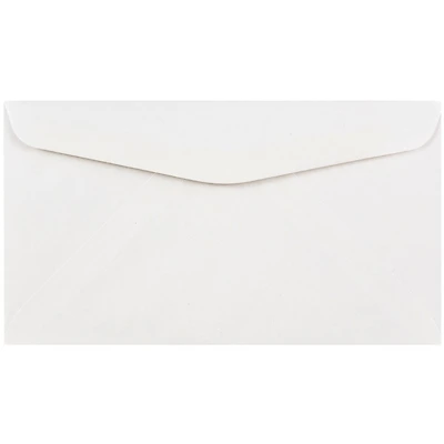 JAM Paper 3.6" x 6.5" White Business Commercial Envelopes