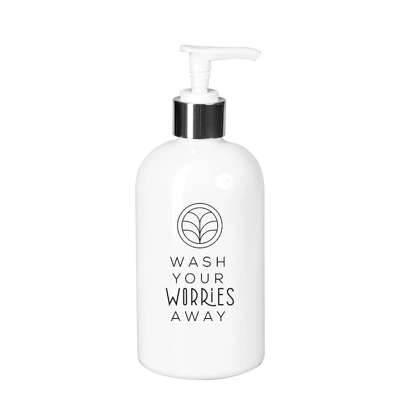 10oz. Wash Your Worries Away Soap Dispenser