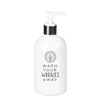 10oz. Wash Your Worries Away Soap Dispenser