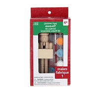 7.75" Wood Snowman Nutcracker Kit by Creatology™