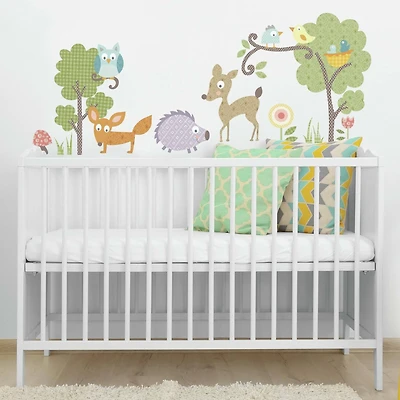 RoomMates Woodland Animals Peel & Stick Wall Decals