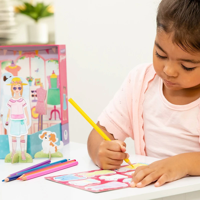 Educational Insights® Papercraft Sweet Boutique Paper Dolls Kit