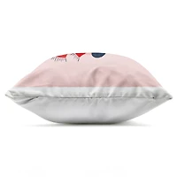 Stupell Industries Little Kitten in Scarf Outdoor Printed Pillow