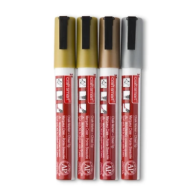 Metallic Chalk Marker Set by Craft Smart®