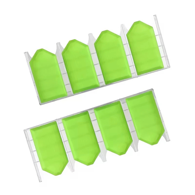 Sparkly Selections Green & Clear Diamond Painting Drill Tray, 2ct.