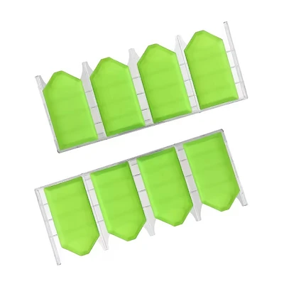 Sparkly Selections Green & Clear Diamond Painting Drill Tray, 2ct.