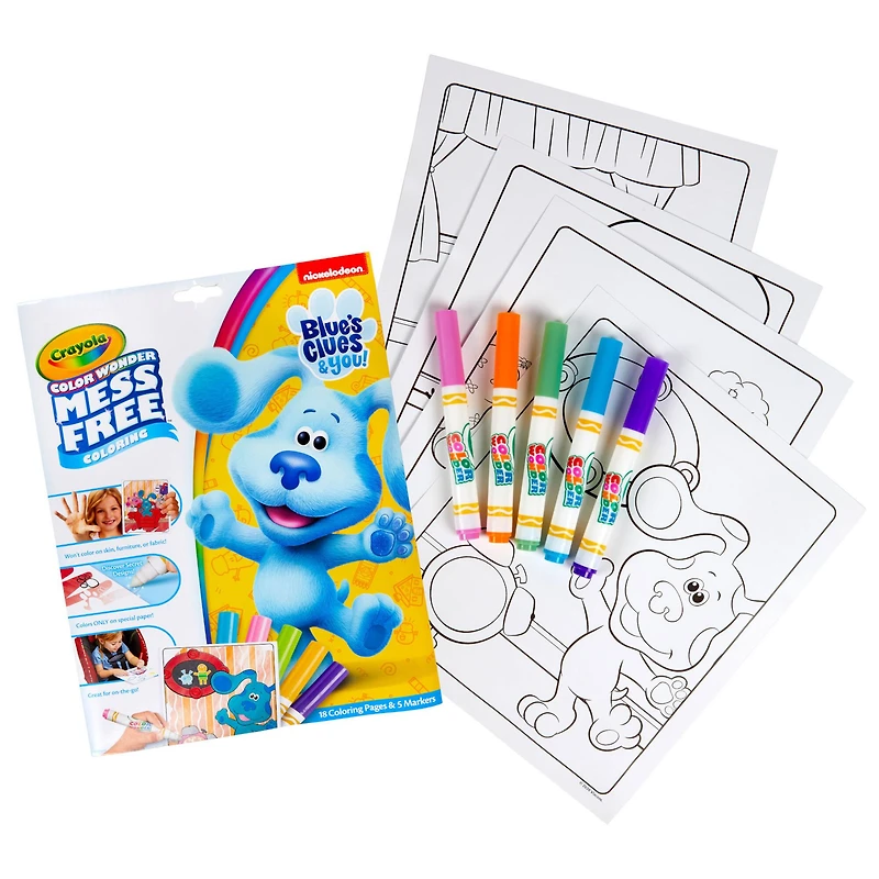 12 Pack: Crayola® Color Wonder™ Mess Free Blue's Clues Coloring Set