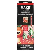 8" x 10" Deer Diamond Art Kit with Frame by Make Market®