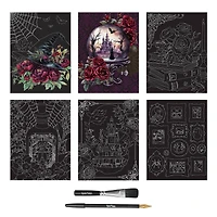 Brea Reese™ 9" x 12" Witching Hour Scratch Art Paper Pad