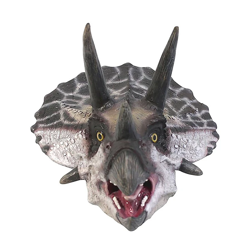 Design Toscano Triceratops Dinosaur Wall Trophy Décor