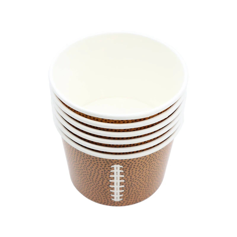 8oz. Football Ice Cream Cups, 6ct. by Celebrate It™
