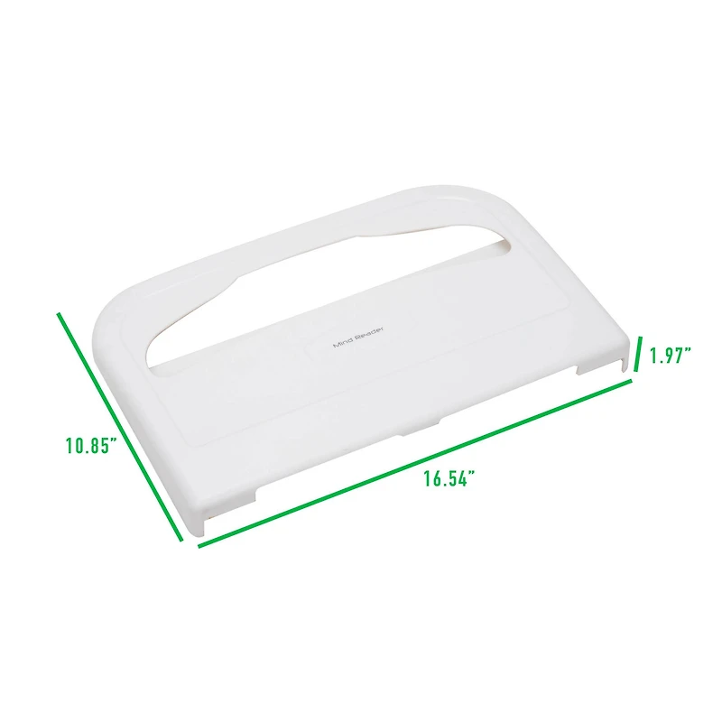 Mind Reader Toilet Disposable Paper Seat Cover Dispenser Set