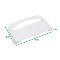 Mind Reader Toilet Disposable Paper Seat Cover Dispenser Set