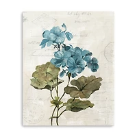 Linen Geranium Canvas Giclee