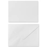 Sets of White Flat Cards & Envelopes by Recollections