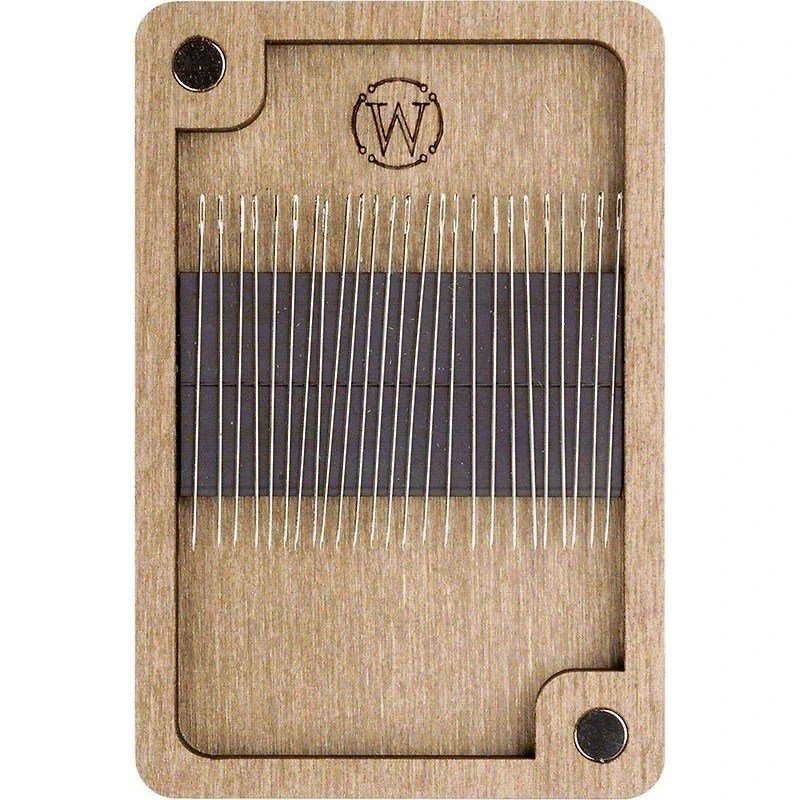 Wonderland Crafts Blue & Yellow Bead Embroidery Needle Box Kit