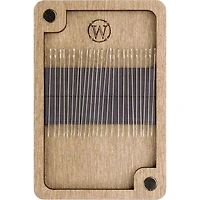 Wonderland Crafts Blue & Yellow Bead Embroidery Needle Box Kit